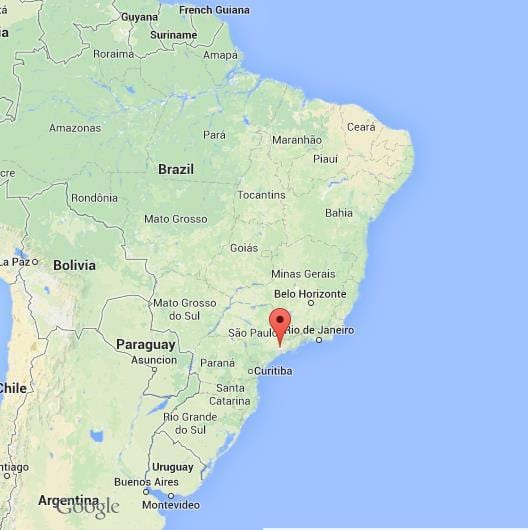 ja ir Sao Paulo atrodas kartē