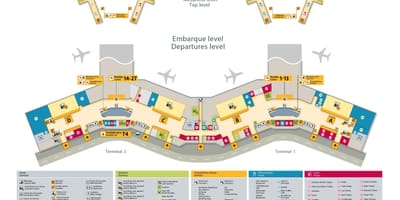 Sao Paulo international airport karte