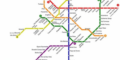 Sao Paulo metro kartes pdf